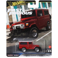 Fast & Furious Toyota Landcruiser Hot Wheels Diecast 1/64