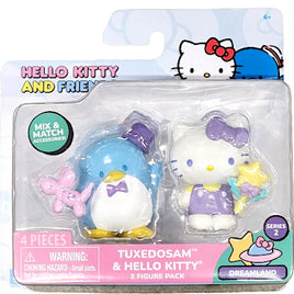 Hello Kitty & Friends Dreamland Tuxedosam & Hello Kitty 2.5"