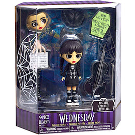 Wednesday Deluxe Poseable Figure 6"