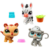 Littlest Pet Shop Zoo Pets Trio Set 2.5"