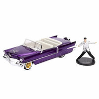 Elvis 1956 Cadillac Eldorado with Figure 1:24 Scale Diecast Vehicle