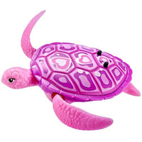 Robo Turtle Robotic Swimming Turtle Toy Pink 3"