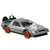 Time Machine Back To The Future III Hot Wheels Premium 1/64 Scale Diecast Car