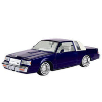 Get Low 1987 Buick Regal Metallic Blue 1/24