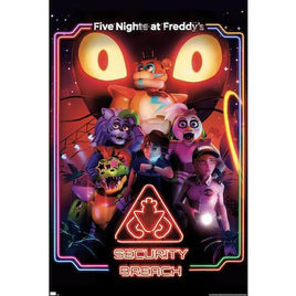 206 ROLLED - Five Nights Security Breach Poster 22x34 Trends