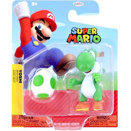 Green Yoshi with Egg Super Mario Nintendo Action Figure 2.5"