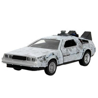 Back to the Future Time Machine Iced Hollywood Rides Jada Diecast 1/32