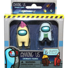 Among Us Crewmate Figures 2"  Yellow & Gray