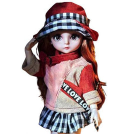 Gemini Zodiac Jointed Doll 12"