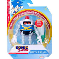 Heavy Gunner Sonic the Hedgehog with Blaster Action Figure 4"