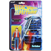 Back to the Future Marty McFly with Skateboard ReAction Figure 3.75"