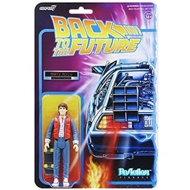 Back to the Future Marty McFly with Skateboard ReAction Figure 3.75"