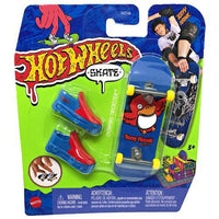 Chirping Trickster Hot Wheels Skate Fingerboard and Shoes