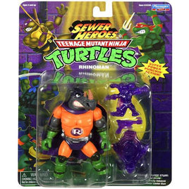 Rhinoman Teenage Mutant Ninja Turtles Sewer Heroes Action Figure 4.5"