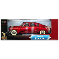 1948 Tucker Torpedo Burgandy Diecast Car 1/18