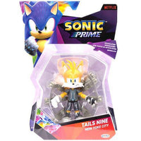 Tails Nine New Yoke City Sonic Prime Action Figure 5"