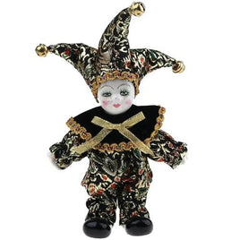 Glee Galore Porcelain Face Clown 8"