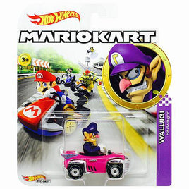 Waluigi Banwagon Hot Wheels Mario Kart 1/64 Diecast