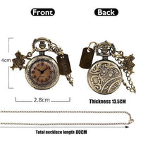 Alice in Wonderland White Rabbit Pocket Watch