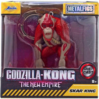 Skar King Godzilla X Kong the New Empire Jada Diecast Keychain 2.5"