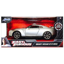 Brian's Nissan GT-R Fast & Furious Jada Diecast 1/32