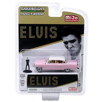 Elvis 1955 Pink Cadillac with Mini Figure Greenlight 1/64