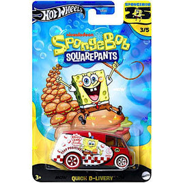 Spongebob Squarepants Quick D-Livery Hot Wheels Diecast 1/64