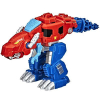 Optimus Prime T-Rex Playskool Rescue Heroes Transformers 4.5" (New Loose)