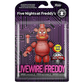 Livewire Freddy Glow in the Dark Five Nights at Freddy's 5.5" Figure