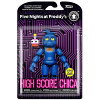 High Score Chica Glow in the Dark Five Nights at Freddy's 5.5" Figure