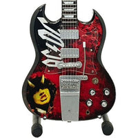 Angus Young AC/DC Tribute Epiphone SG SE Miniature Guitar Replica