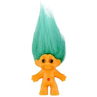 World's Smallest Good Luck Trolls Green Hair 2.5"