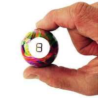 World's Smallest Tye-Dye Magic 8 Ball 1.5"