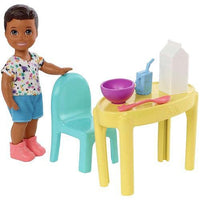 Barbie Skipper Babysitter Doll Set with Table