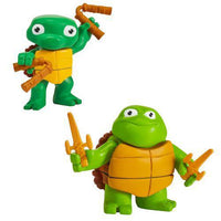 Turtle Tots Raph & Mikey Teenage Mutant Ninja Turtles Mutant Mayhem Action Figures 2 Pack