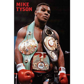 212 ROLLED - Mike Tyson Belts Poster 24x36 PE