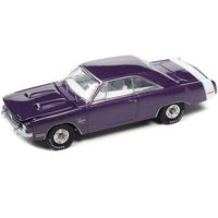 1971 Dodge Dart Swinger 340 Special Purple Auto World Diecast 1:64