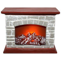 Mini Yule Log with Crackling Sound RP Minis 3-5/8"