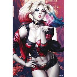 061 ROLLED - Harley Quinn Kiss Poster 24x36