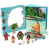 Disney Princess Moana Storybook Doll Set 4"