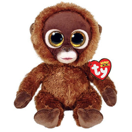 TY Beanie Babies Chessie the Brown Monkey 6" (Beanie Boo)