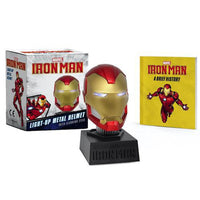 Iron Man Light-Up Metal Helmet RP Minis 3"