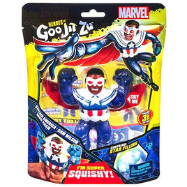 Sam Wilson Captain America Heroes of Goo Jit Zu with Goo Filling Figure 4"