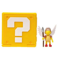 Nintendo The Super Mario Bros. Movie Koopa Paratroopa Mini Figure with Question Block 1.25"