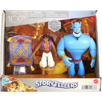 Disney Storytellers 100th Aladdin Figures Genie, Aladdin & Carpet 3"