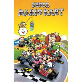 143 ROLLED - Super Mario Kart Poster 24x36 PE