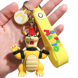 Bowser Super Mario Bros Keychain 2.5"