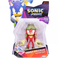 Gnarly Knuckles Boscage Maze Sonic Prime Action Figure 5"