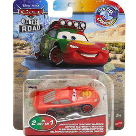 Cryptid Buster Lightning McQueen Disney Cars on the Road Color Changers 1/55 Scale