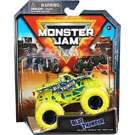 Monster Jam Blue Thunder Yellow 1/64 Series 34